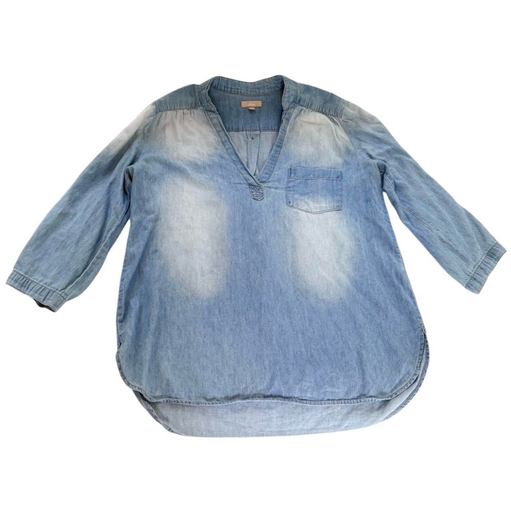 Takara Blue Chambray Shirt